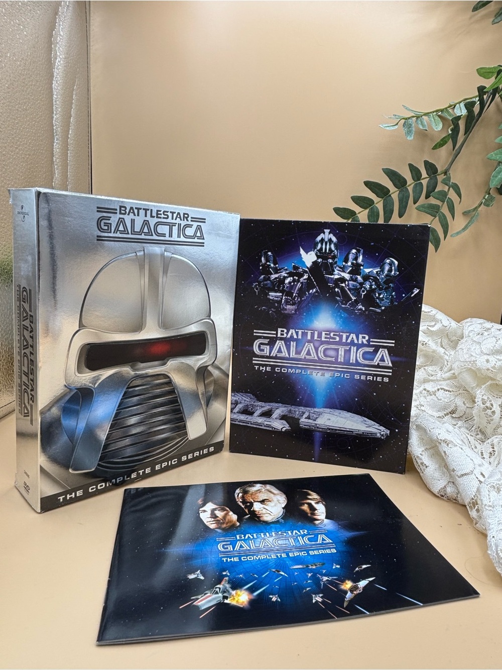 Battlestar Galactica Complete Epic Series 6-Disc DVD Cylon Head 1978